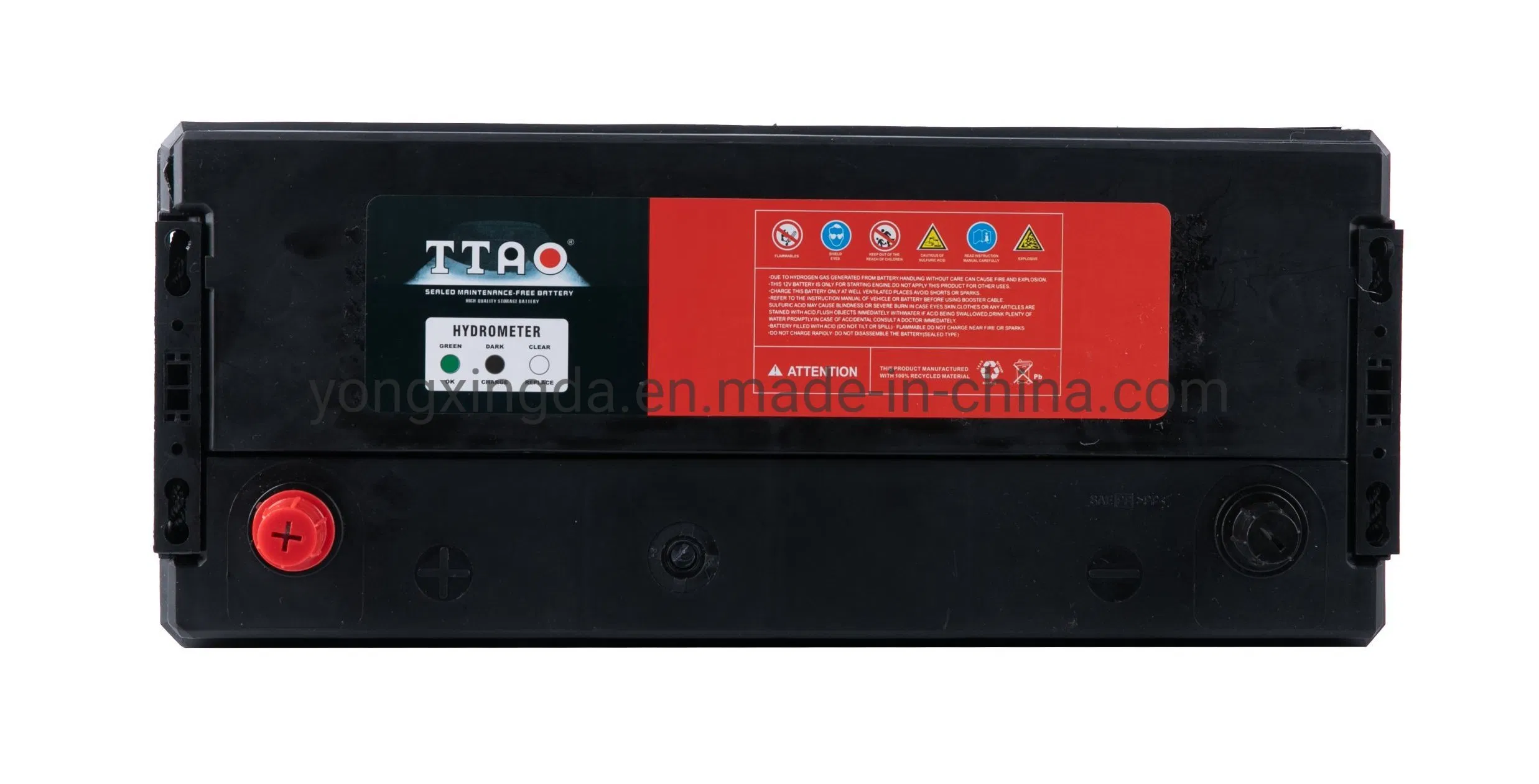 N100 Japan JIS Standard Maintenance-Free Automotive Battery for SUV Car Starting 12V 100ah Rechargeable Power Bank Battery