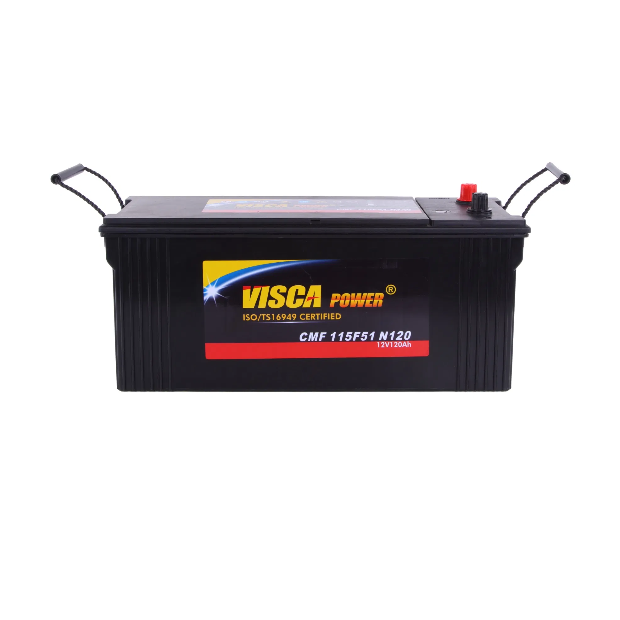 12V 120ah JIS Lead Acid Mf Auto/Automotive/Automobile Car Battery for Car/Truck Starting Visca Power
