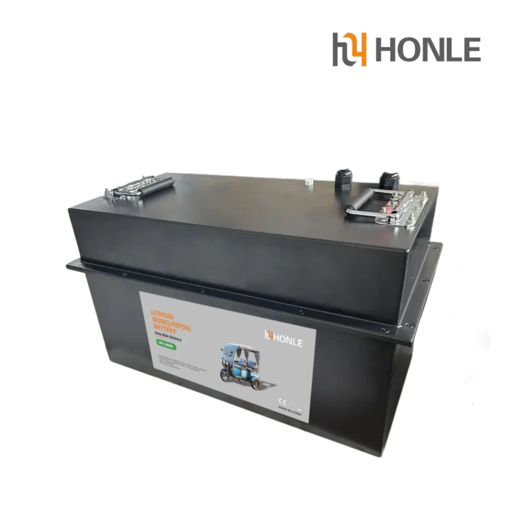 Auto Parts LiFePO4 Battery Electric Vehicle Battery High-Temperature Resistant Solar Power Station 48V/60V 100A Batteries for Low Speed Evs