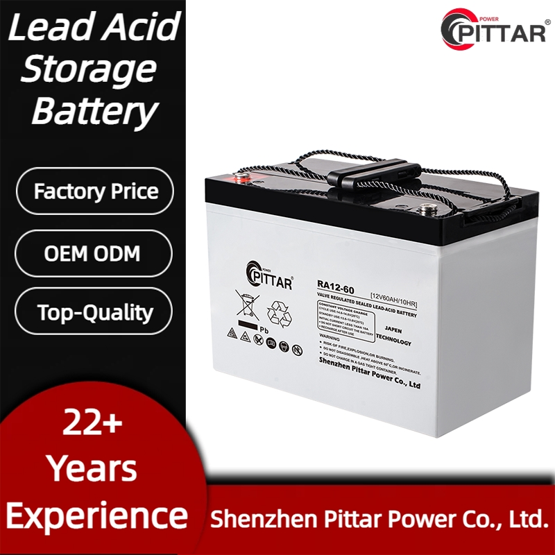 Hot Industrial Grade 12V60ah High Temperature Resistant VRLA Rechargeable Sealed Lead Acid Battery for UPS Cabinet