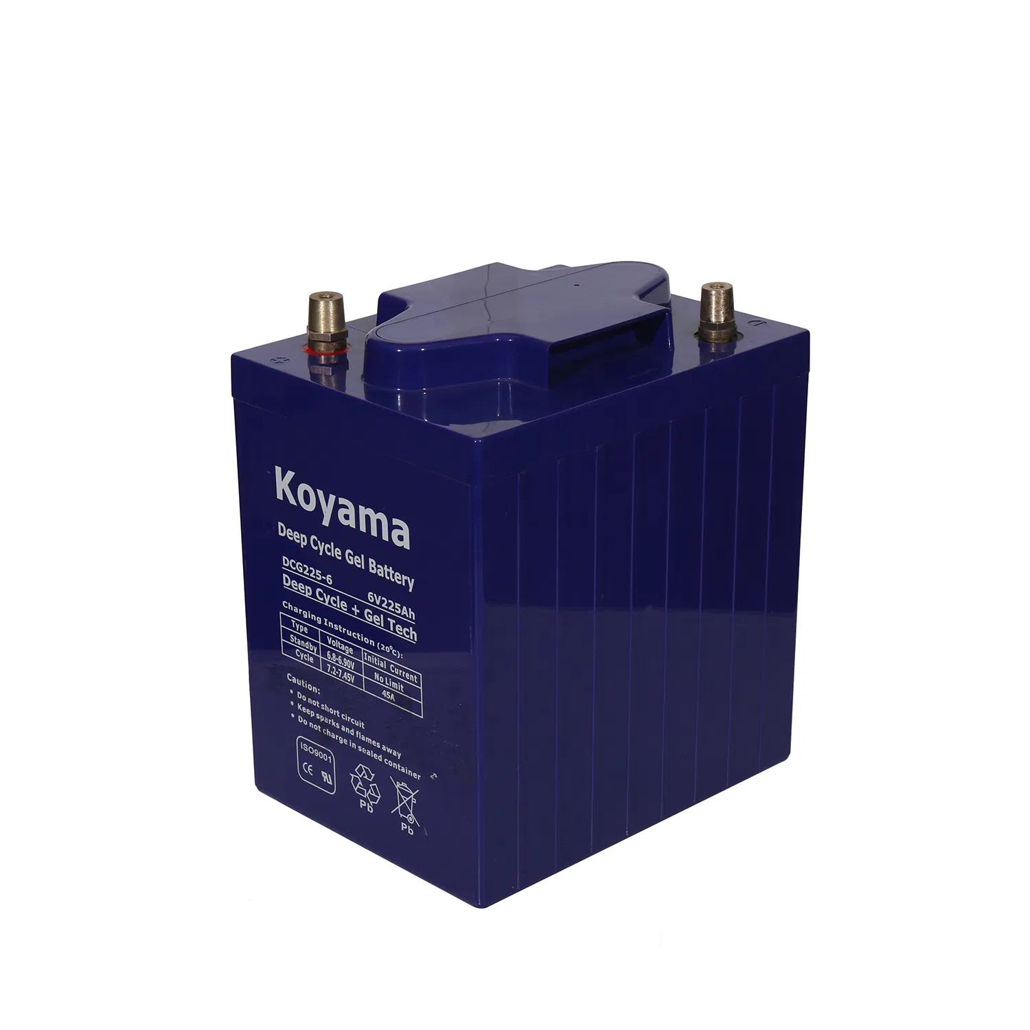 6V225ah Deep Cycle Battery Gel Battery for Marine / Golf Cart /Electric Vehicle