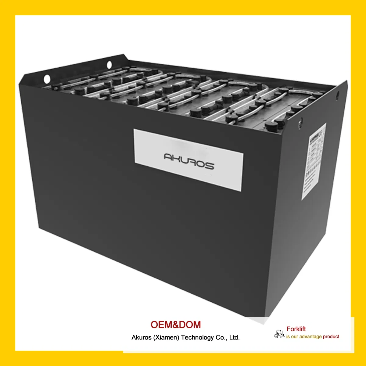 Dry Charged Cell 12 Volt Heavy Duty Lead Acid Batteries Forklift Battery for Car Automotive Starting