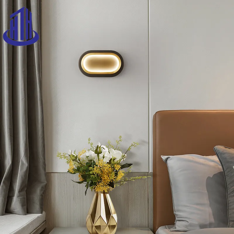 مصباح جدار مدخل بسيط حديث في ممر شمال أوروبا مع تصميم مينيماليستي (H-621)