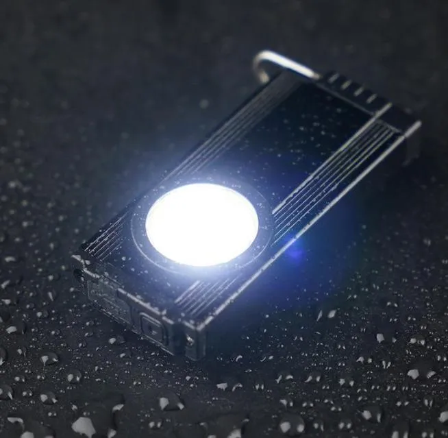 مصباح يدوي محمول خارجي مقاوم للماء IP44 متين 500mAh قابل لإعادة الشحن من الألمنيوم مع قاعدة مغناطيسية لفحص السيارات مصباح صغير