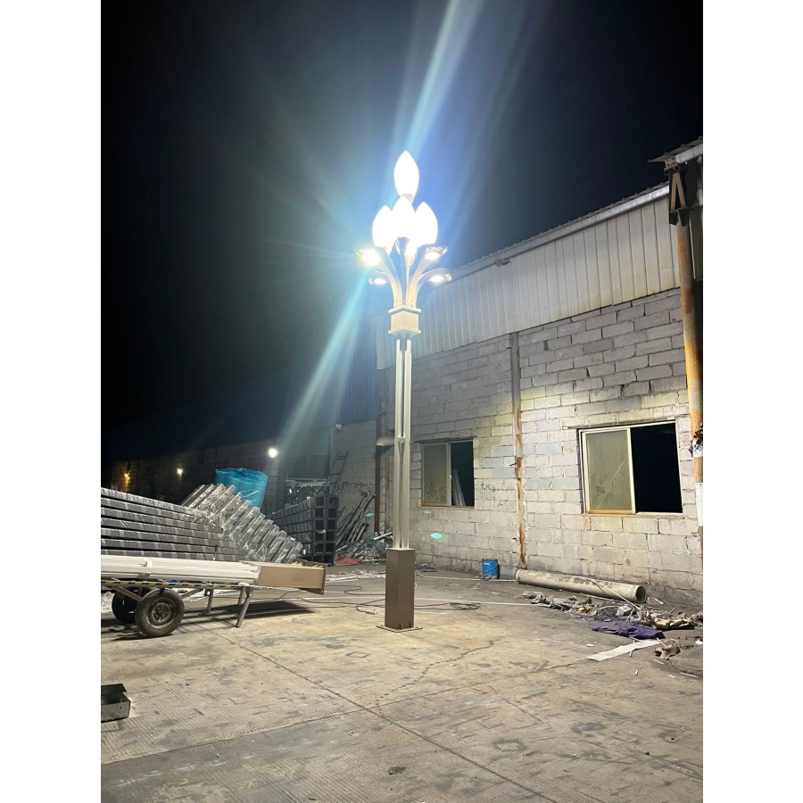 إضاءة شارع LED خارجية عالية السطوع صديقة للبيئة توفر إضاءة موحدة طويلة العمر لمناطق المناظر الطبيعية والأماكن السياحية على ضفاف الأنهار