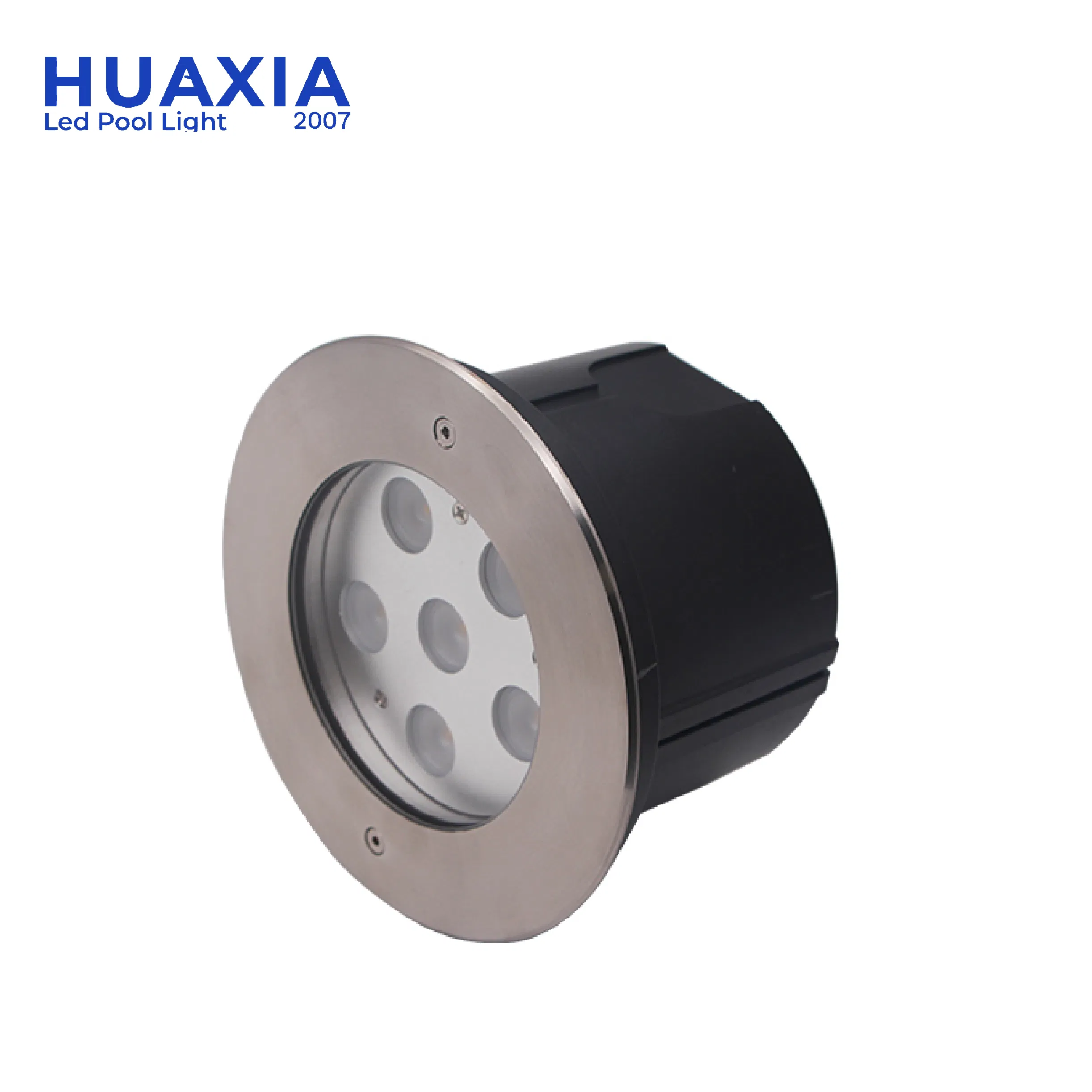 إضاءة تحت الأرض تحت الماء عالية الجودة من هواشيا 316ss IP68 6W/9W/18W