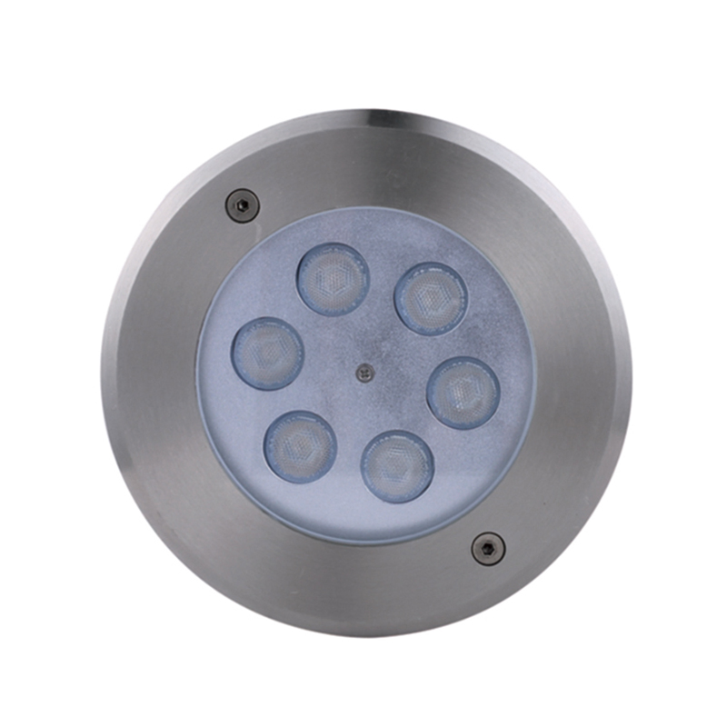 مصباح مدفون من الفولاذ المقاوم للصدأ 18W 15W 12W 9W 7W 5W إضاءة LED تحت الأرض قابلة للتعديل
