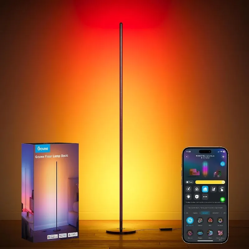 مصباح أرضي معدني LED زاوي بتقنية الألوان الرقمية RGB عالي الجودة من الشركة المصنعة للبيع بالجملة