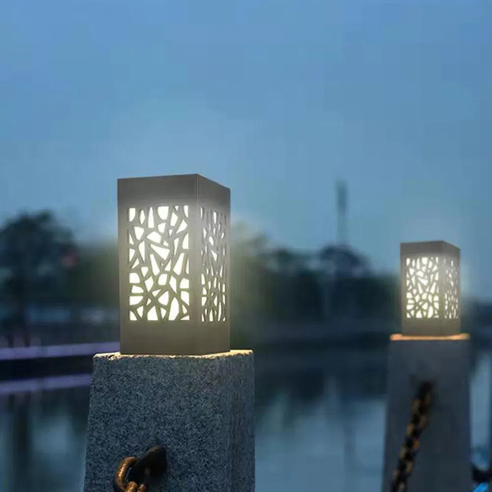 مصباح عمود ضوء شمسي
