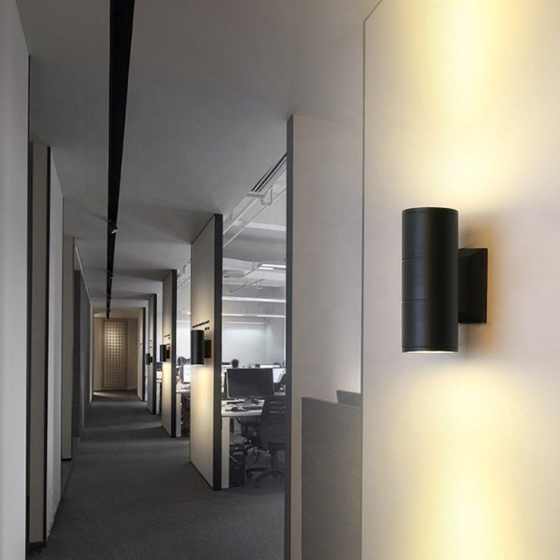 AC85 265V 2W 4W 6W 8W 10W 12W أضواء حائط LED خارجية مقاومة للماء IP65 مصابيح حائط LED عصرية مصابيح حائط داخلية مصابيح شرفة وحديقة