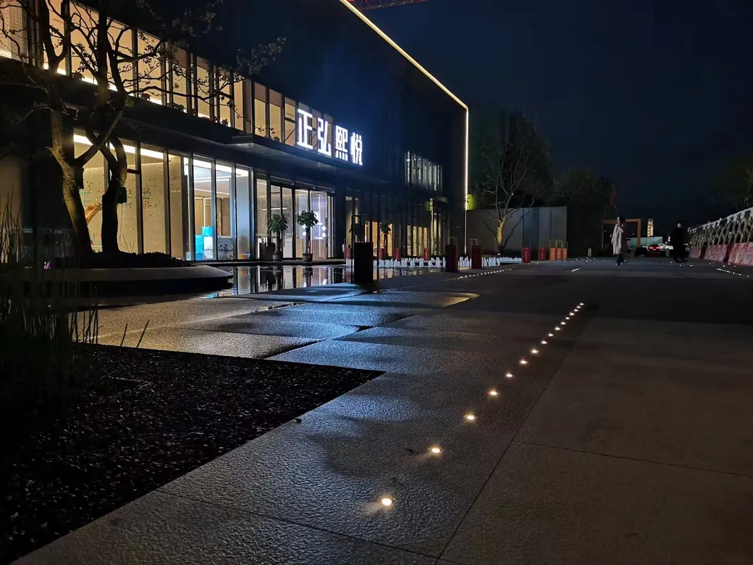 ضوء أرضي LED مقاوم للصدأ تحت الأرض للإضاءة الخارجية، أضواء مدمجة في الأرض، كشافات للسطح، إضاءة للخطوات، مصباح مدفون في الأرض