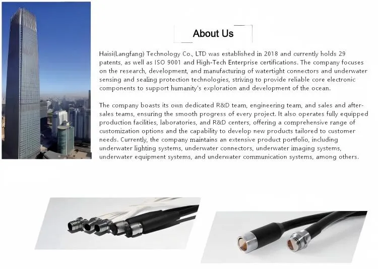 IP68 ضوء LED تحت الماء لروبوتات الغوص