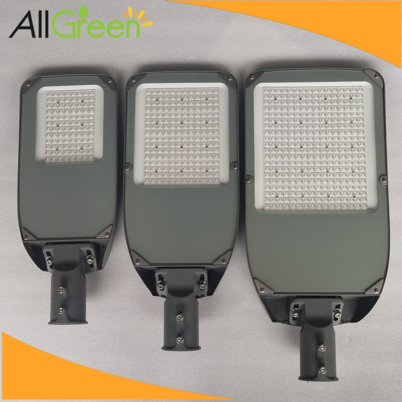 أولجرين 180W 120W 100W 80W 60W إضاءة شوارع LED Agsl17 تصنيع المعدات الأصلية/التصنيع حسب الطلب علامة تجارية جديدة 60 أشهر ضمان مواد عالية الجودة للطرق في المدن والبلدات