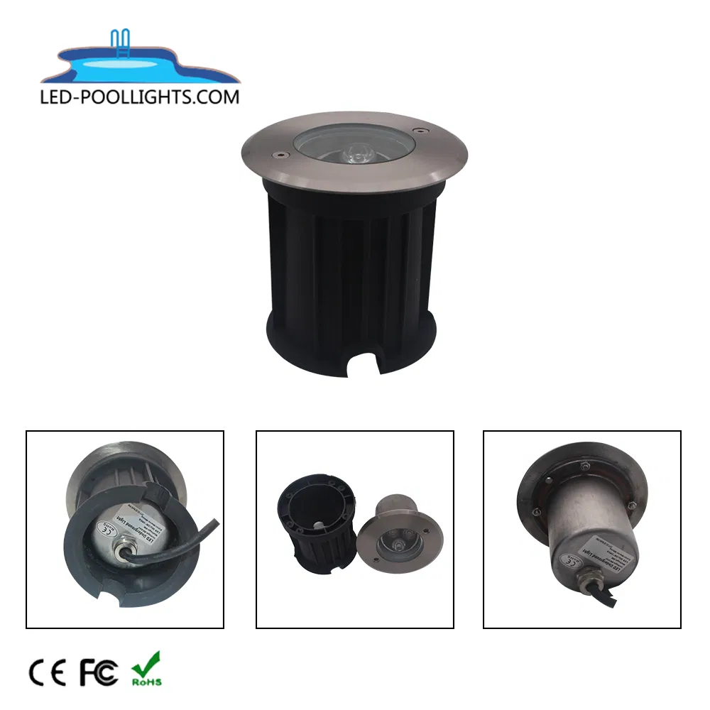 مصباح مضاء تحت الماء مقاوم للماء للإضاءة الخارجية لحمام السباحة LED للإضاءة تحت الماء