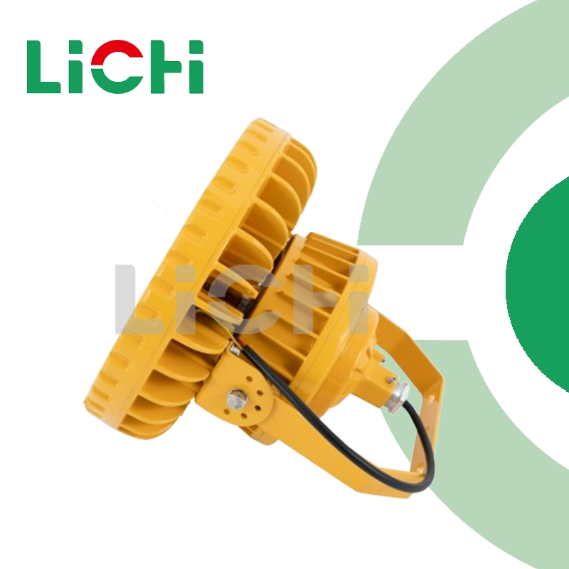 مصباح LED مضاد للانفجار عالي الزجاج، إضاءة صناعية لمصنع الطيران البحري وورشة العمل، إضاءة تحت الأرض لمنجم الفحم