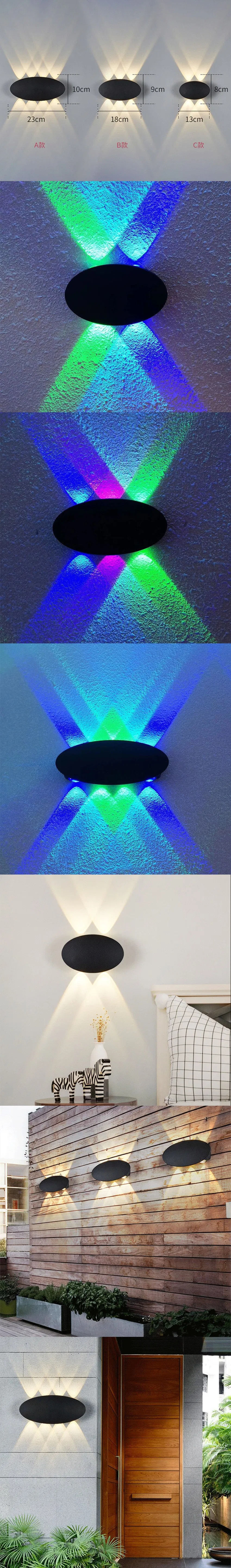 تفاصيل مصباح الحائط LED