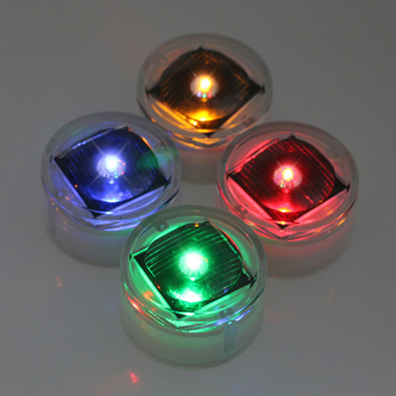 0.1W مصباح LED شمسي تحت الأرض لدرجات السلم والحواجز الزخرفية IP68 و IP67 مادة الجسم من البولي كربونات 5W مصدر الطاقة