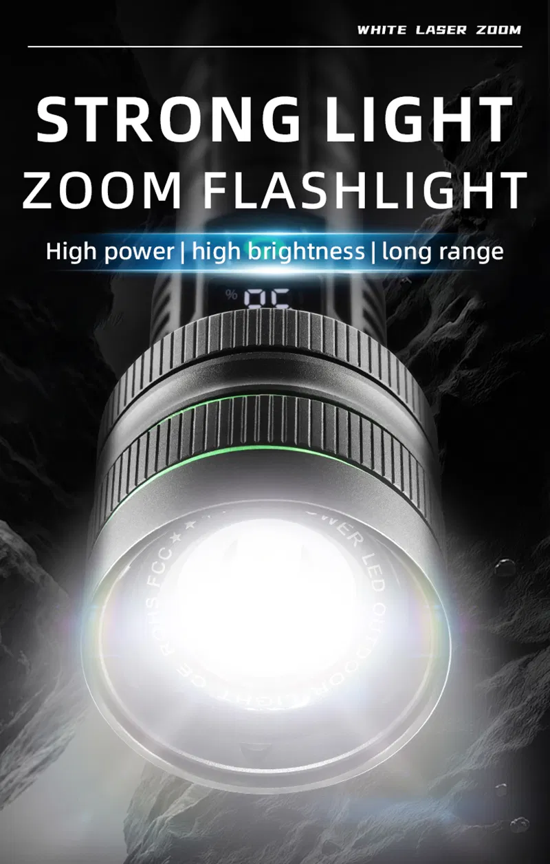 مصباح يدوي LED قوي