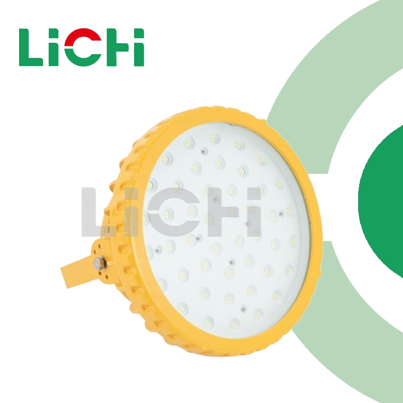 مصباح LED مضاد للانفجار عالي الزجاج، إضاءة صناعية لمصنع الطيران البحري وورشة العمل، إضاءة تحت الأرض لمنجم الفحم