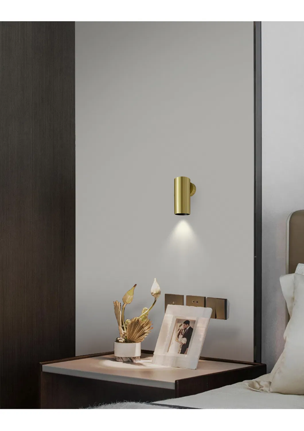 مصباح LED قابل للتعديل ذهبي 7W 12W ذكي قابل للتعتيم تويا Zigbee GU10