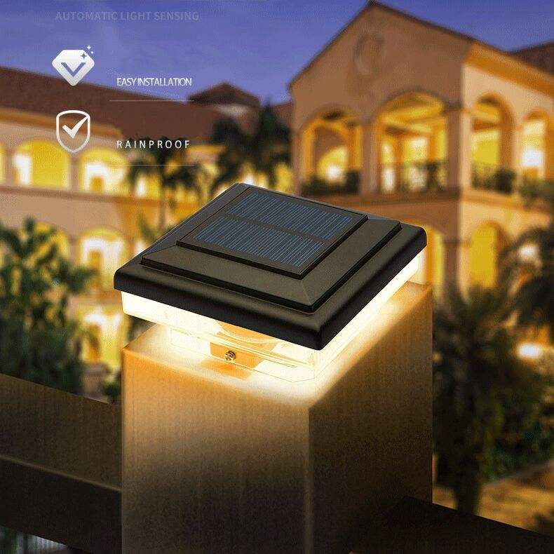 ديكور شرفة خارجية حديث شعبي IP65 مصباح أبيض بارد طوال الليل