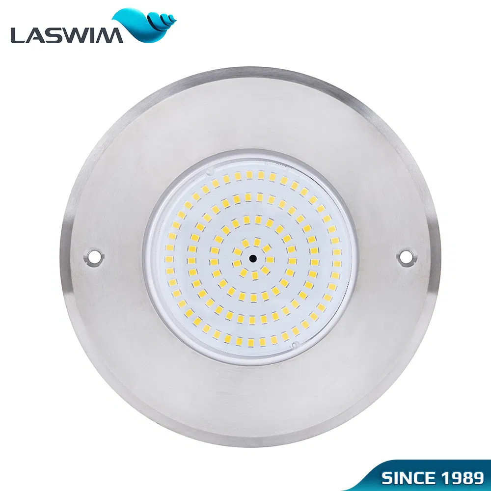 إضاءة LED لحمام السباحة IP68 ضوء تحت الماء من الفولاذ المقاوم للصدأ مع تحكم عبر التطبيق SS316L