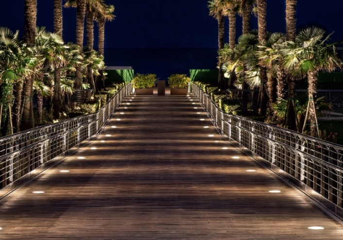 ضوء أرضي LED مقاوم للصدأ تحت الأرض للإضاءة الخارجية، أضواء مدمجة في الأرض، كشافات للسطح، إضاءة للخطوات، مصباح مدفون في الأرض