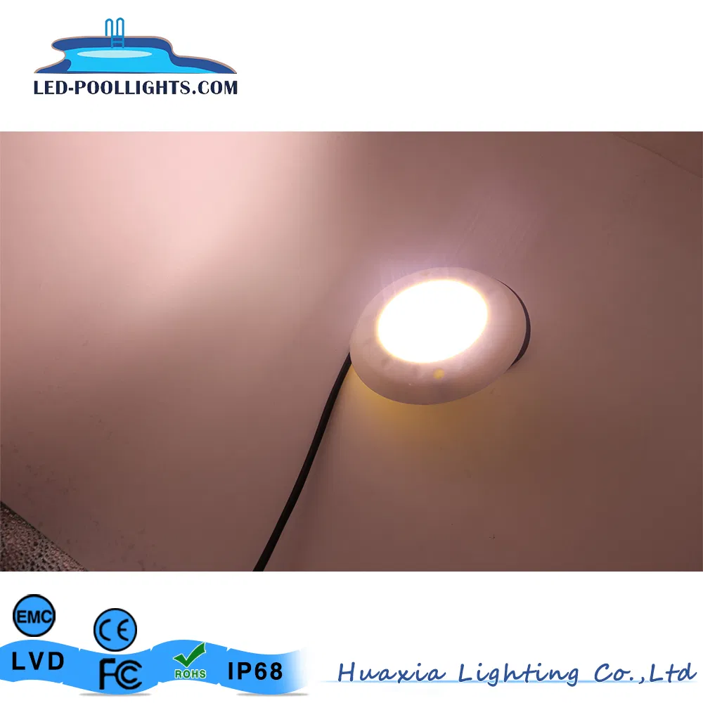 مصباح حمام سباحة LED صغير DC12V خارجي IP68 مقاوم للماء تحت الماء