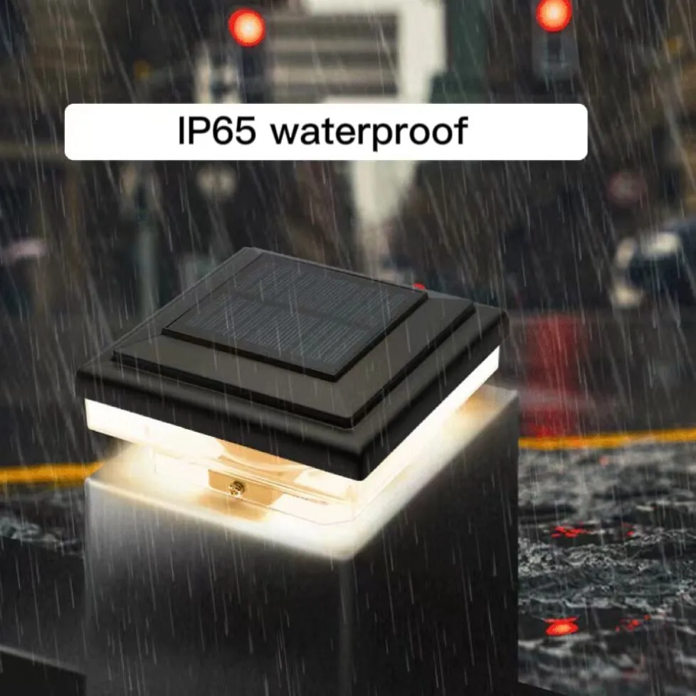ديكور شرفة خارجية حديث شعبي IP65 مصباح أبيض بارد طوال الليل
