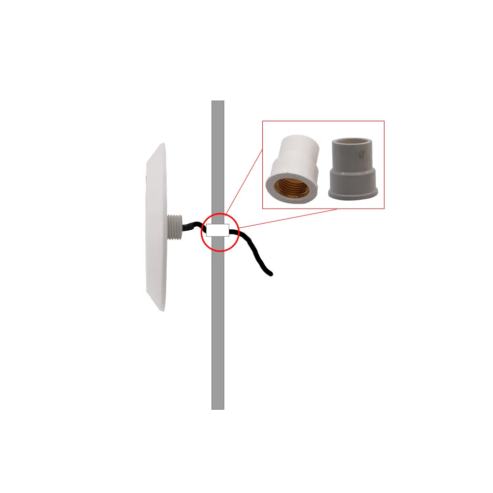 مصباح حمام سباحة LED صغير DC12V خارجي IP68 مقاوم للماء تحت الماء
