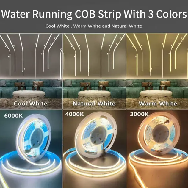 إضاءة شريط LED أبيض قابل للتعديل لممرات خيول السباق