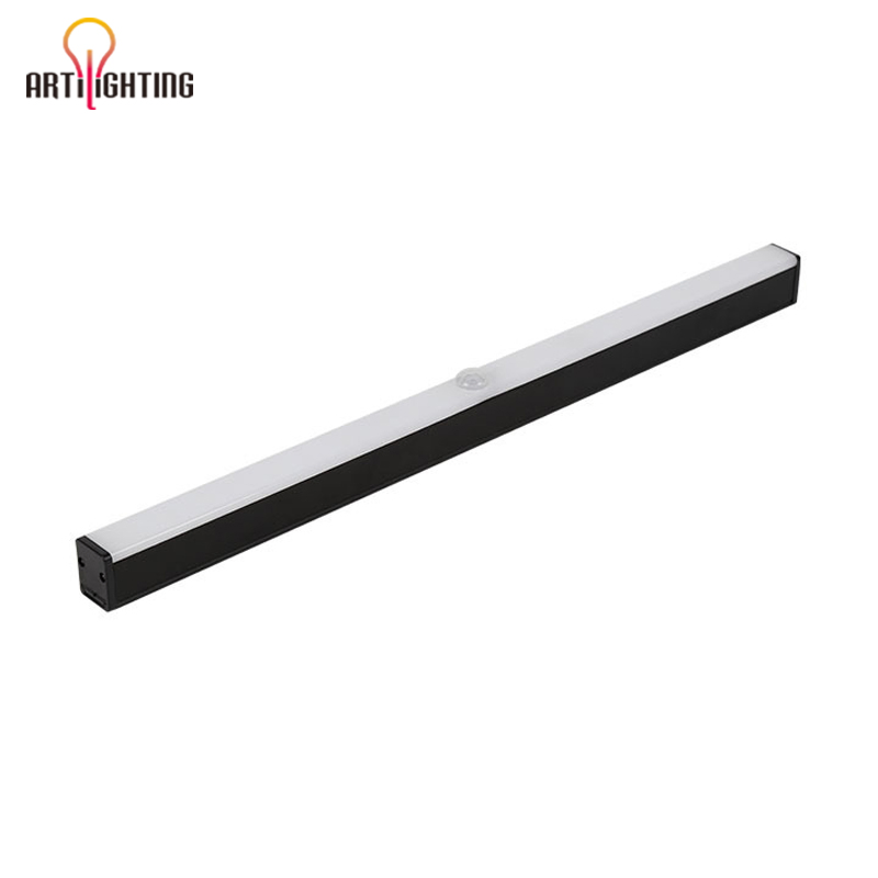 حساس استشعار الحركة ضوء بار ميني USB شريط إضاءة LED صلب للسلم والممر
