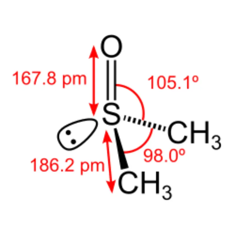 China Dimethyl sulfoxide(DMSO) C2H6OS CAS:67-68-5 Manufacturers, Manufacturer
