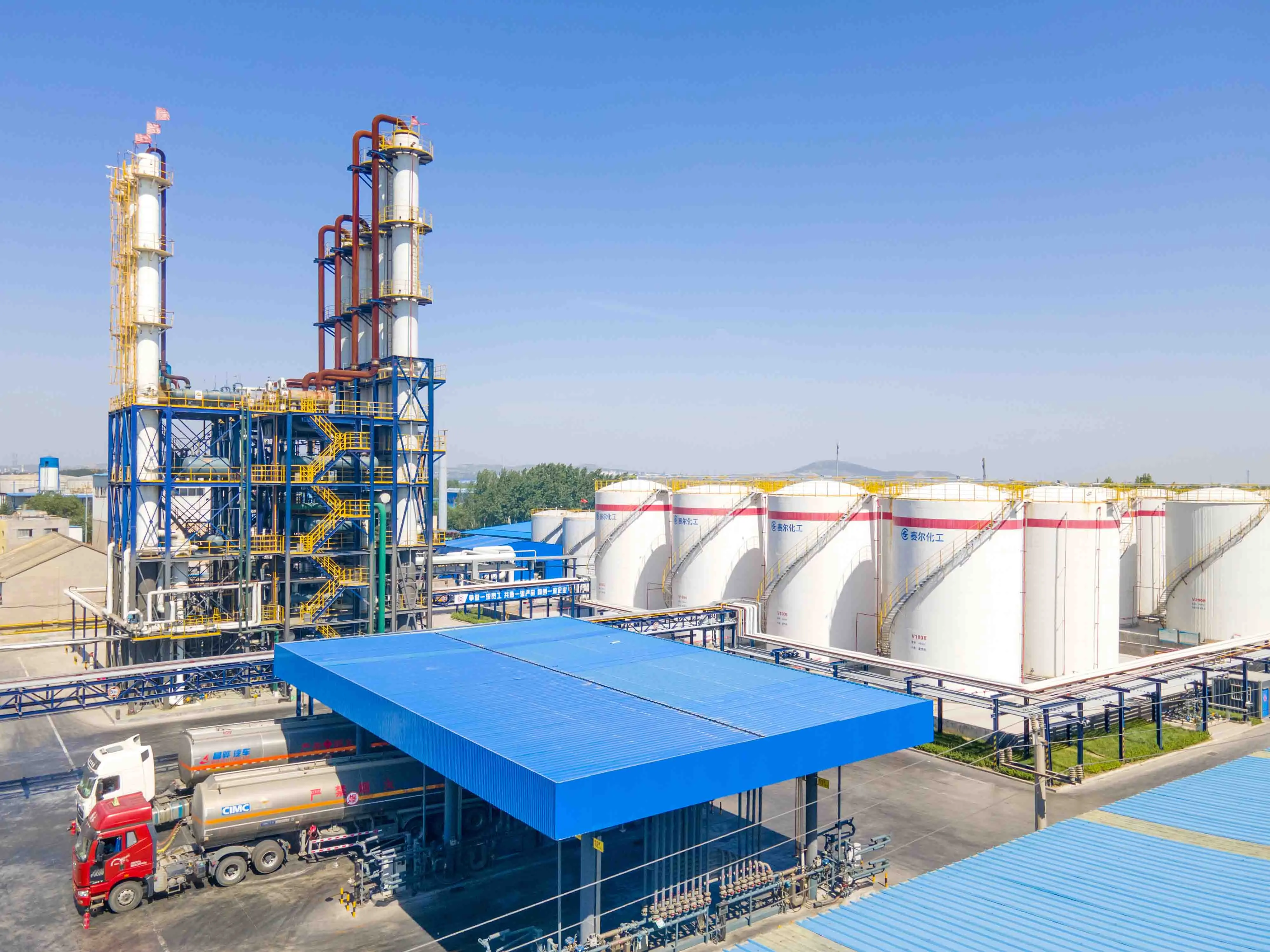 Chemical plant operations at Shandong Saier — continuous rectification and separation technology