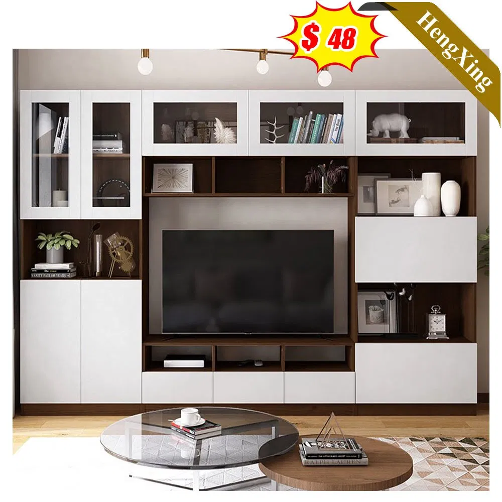 Light Luxury TV Cabinet Coffee Table Combination