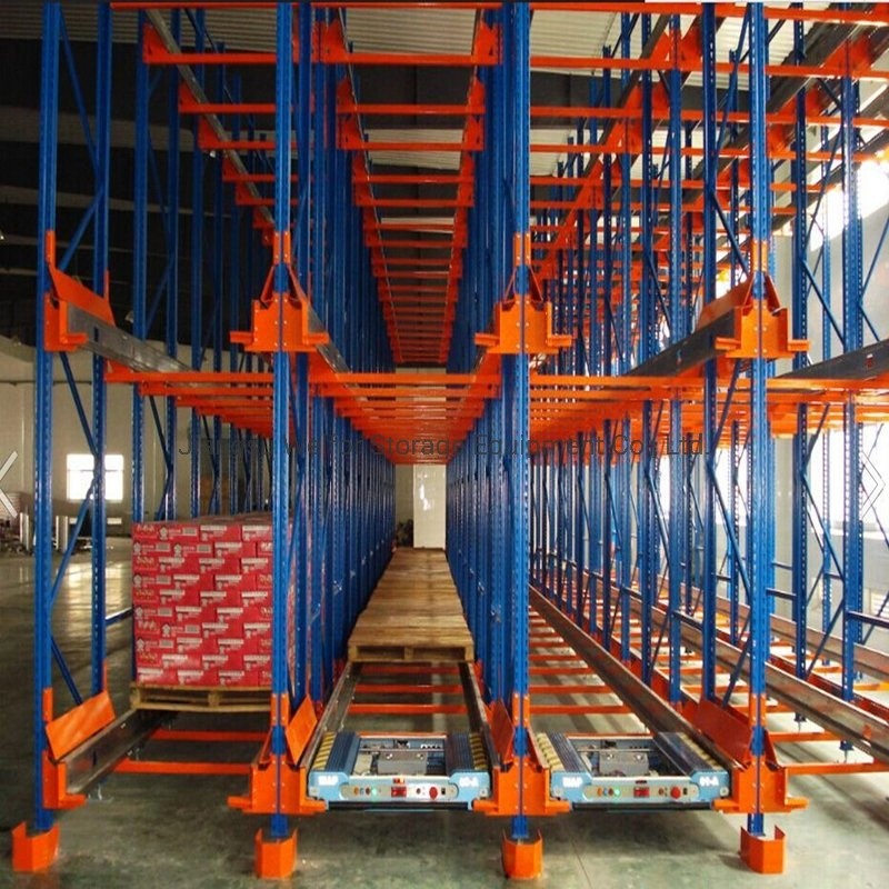 Heavy Duty Steel Customized Radio Shuttle Pallet Racking for Industrial Warehouse Storage