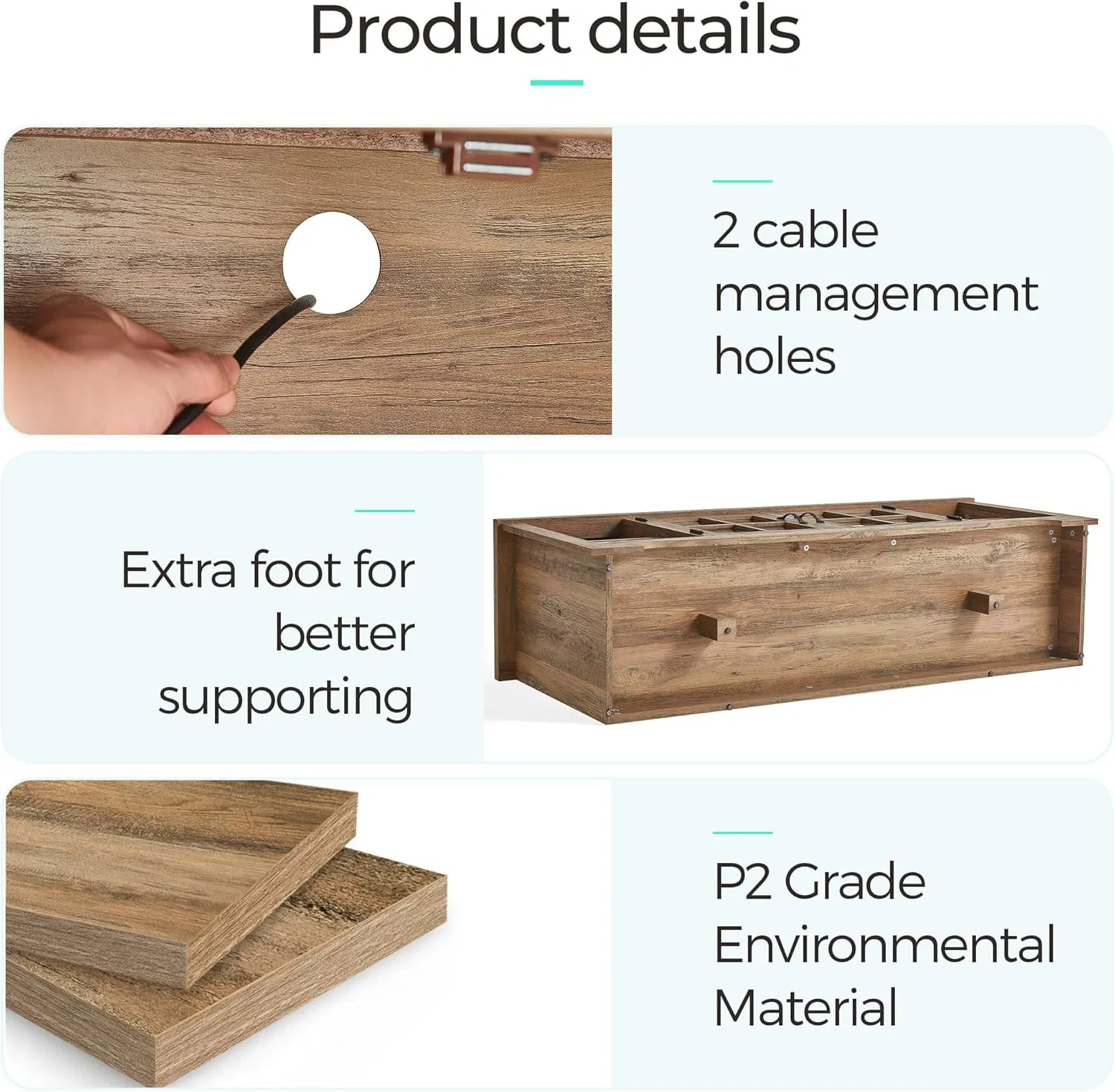 Stylish Contemporary TV Storage Cabinet Stand for Farmhouse Aesthetics