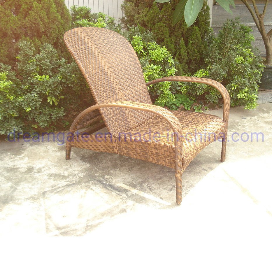 Fashionable Outdoor Rattan Furniture Special Design Beach Sun Garden Lounge Chaise