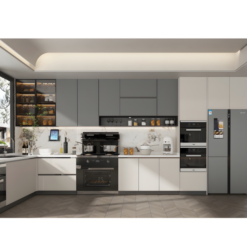 Factory Wholesale Chinese Modern Home Furniture Wooden Cozinha Kitchen Items Kitchen Cabinets