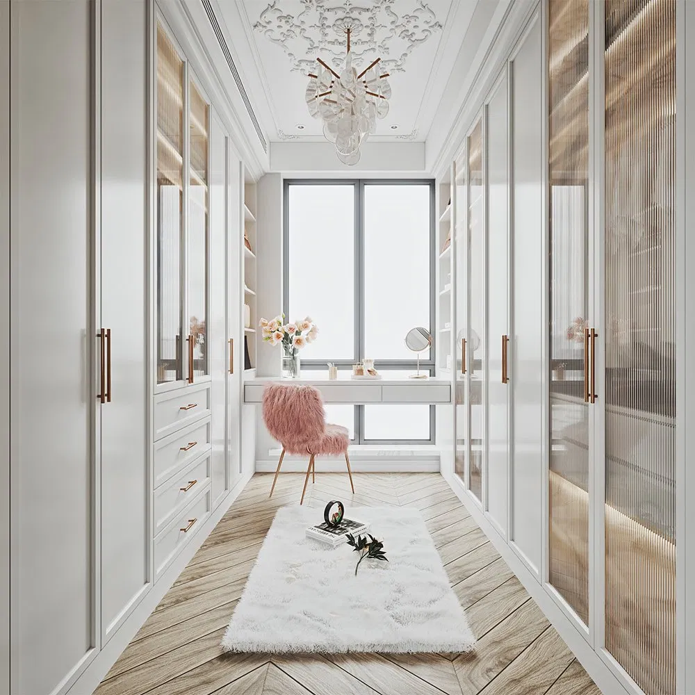 Wholesale Modern Home Furniture Bedroom Sliding Door Clothes Wardrobe