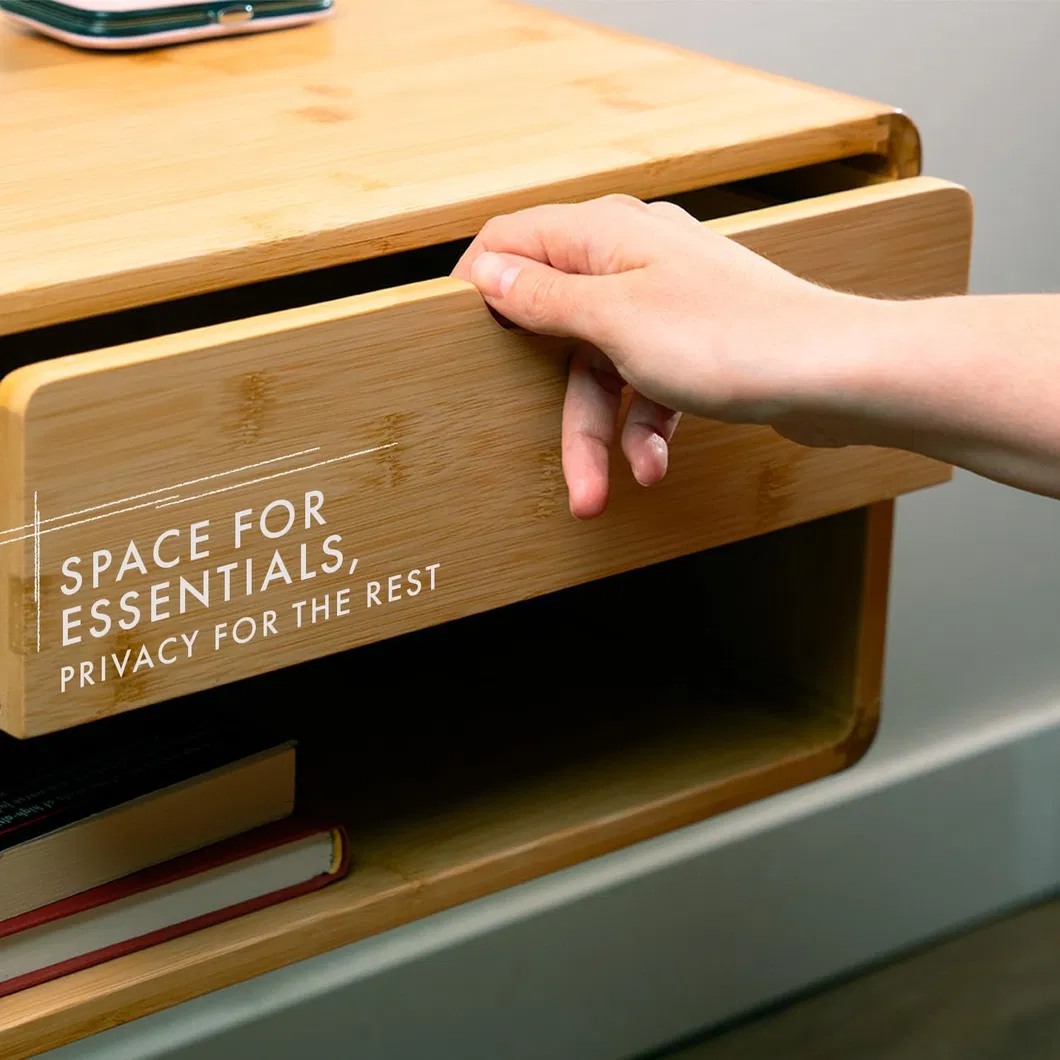 Bamboo Bedside Shelf Detail 4