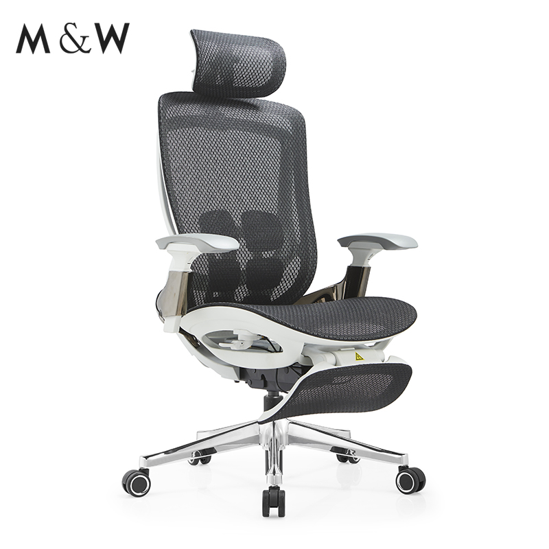 M&W Foshan Manufacture High Quality Ergonomic Chair Office Mesh Furniture Modern Boss Office Chair