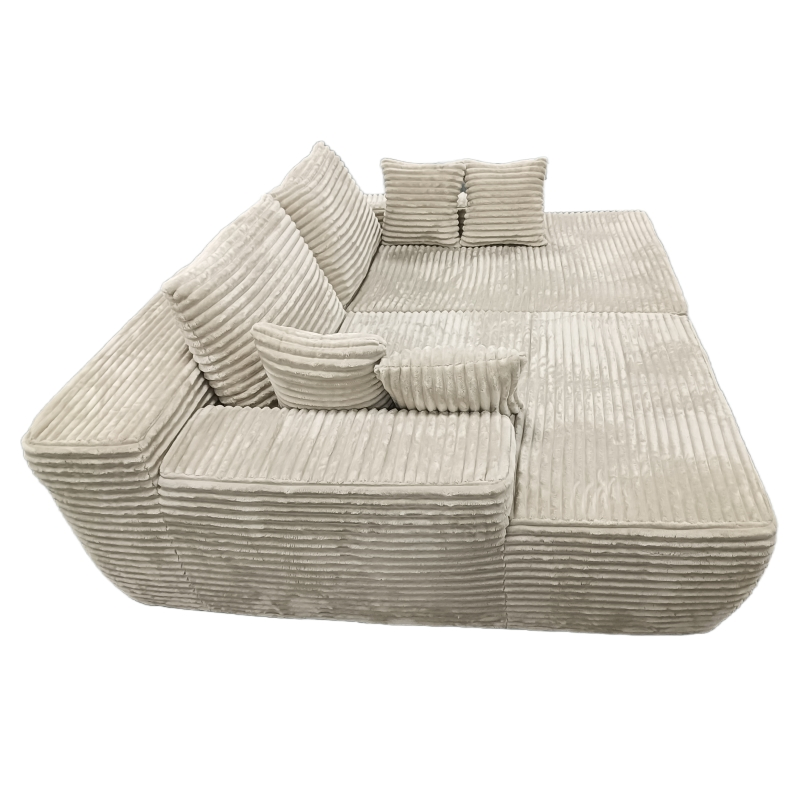 Wk Low Price Compresed Sofa Sets Furniture Unique Loveseat Leisure Sectional Chair Compression Double Recliner Sofa