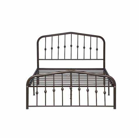 Customized Black Minimalist Steel Ribs Queen Double Size Strong Metal Bed Frame Load Capacity