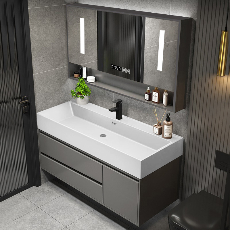 LED Mirror with Lights Backlit Vanity Mirror Large Wall Mounted Bathroom Cabinet