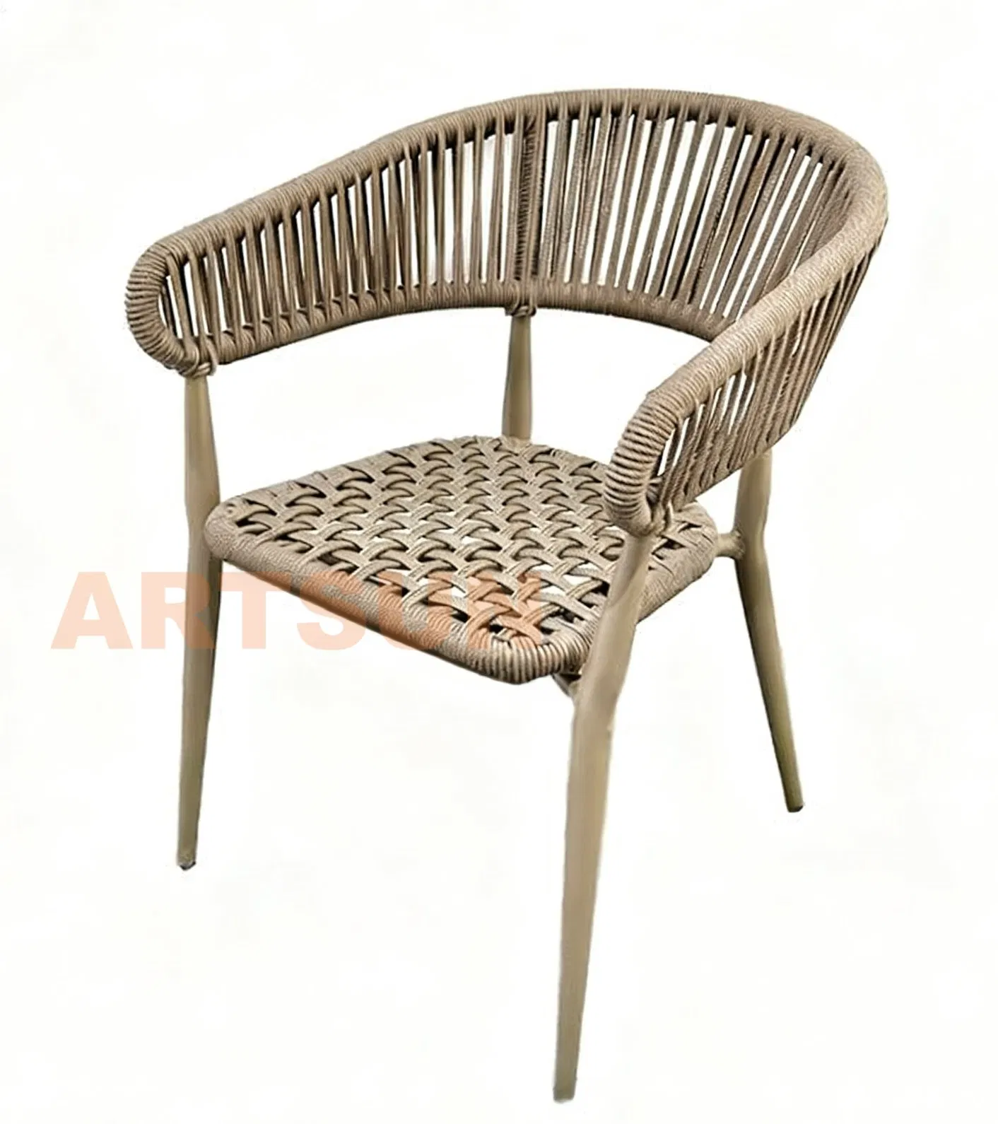 Customized Modern Outdoor Furniture Durable Weatherproof Leisure Lightweight High Quality Rattan Camping Chair
