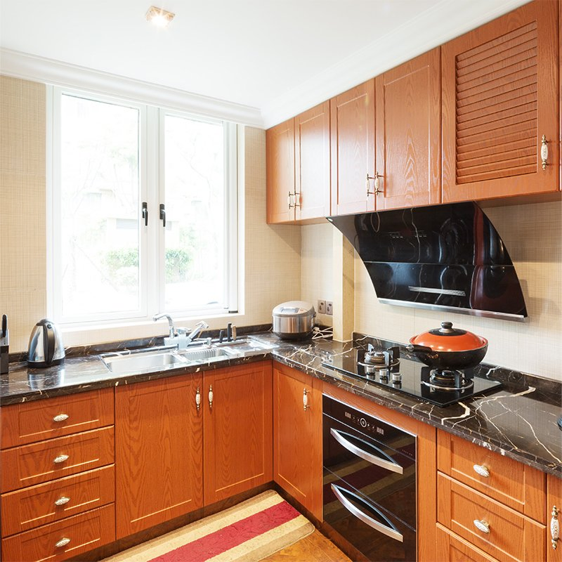 Wholesale Custom Modular High Quality Modern White Shaker Melamine Kitchen Cabinets for Kitchen Furniture From Vietnam Factory