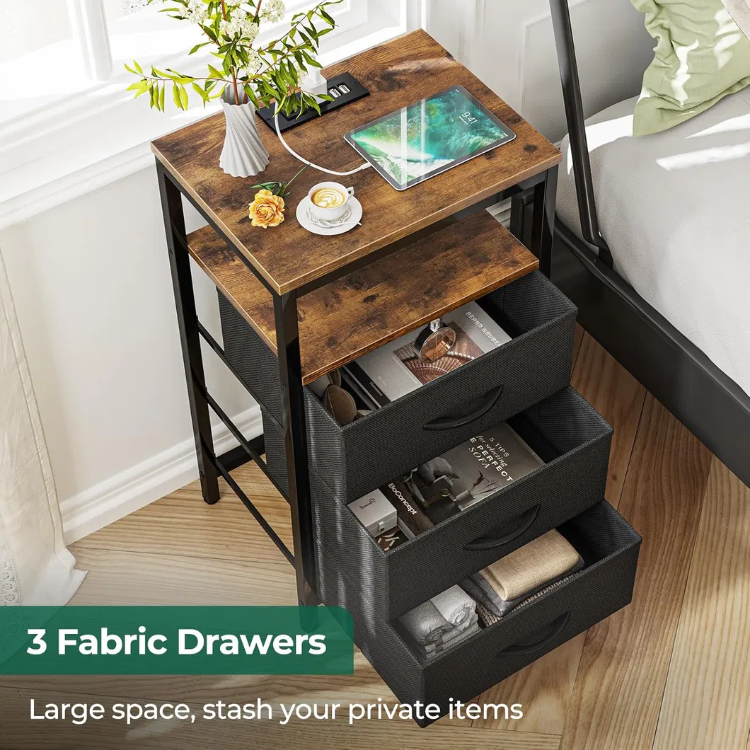 Bedside Table with Drawer