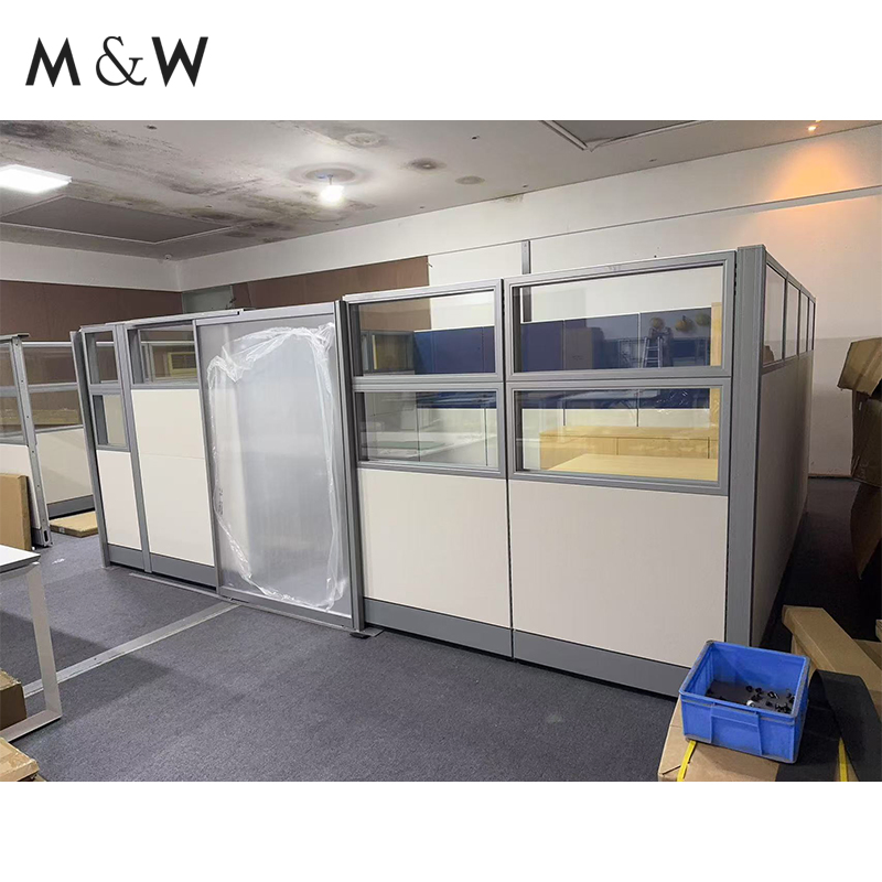M&W America Bank Project Divider Partition Cubicle Custom Furniture Workstation Commercial Office Furniture