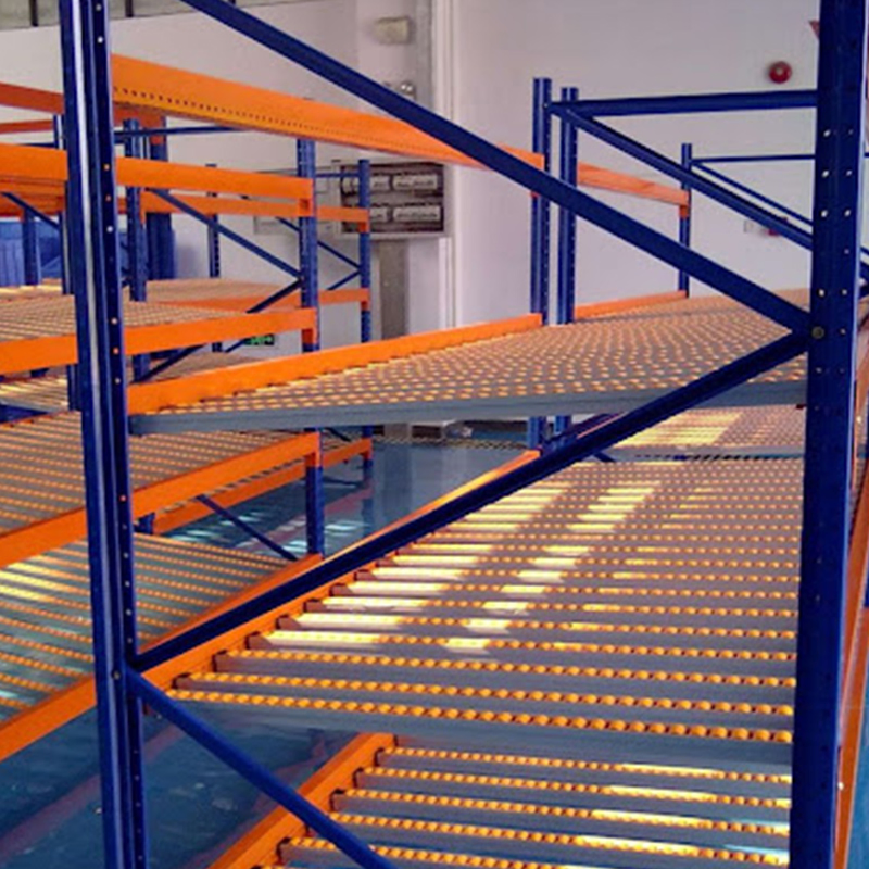 Factory Custom High Quality Steel Industrial Storage Rack Carton Flow Metal Shelf